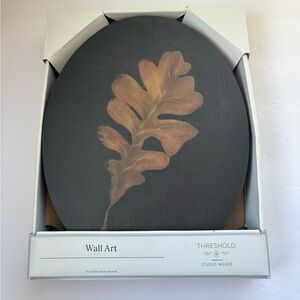 Brand New in Packaging Target Studio McGee/Threshold Leaf Painted Board Wall Art